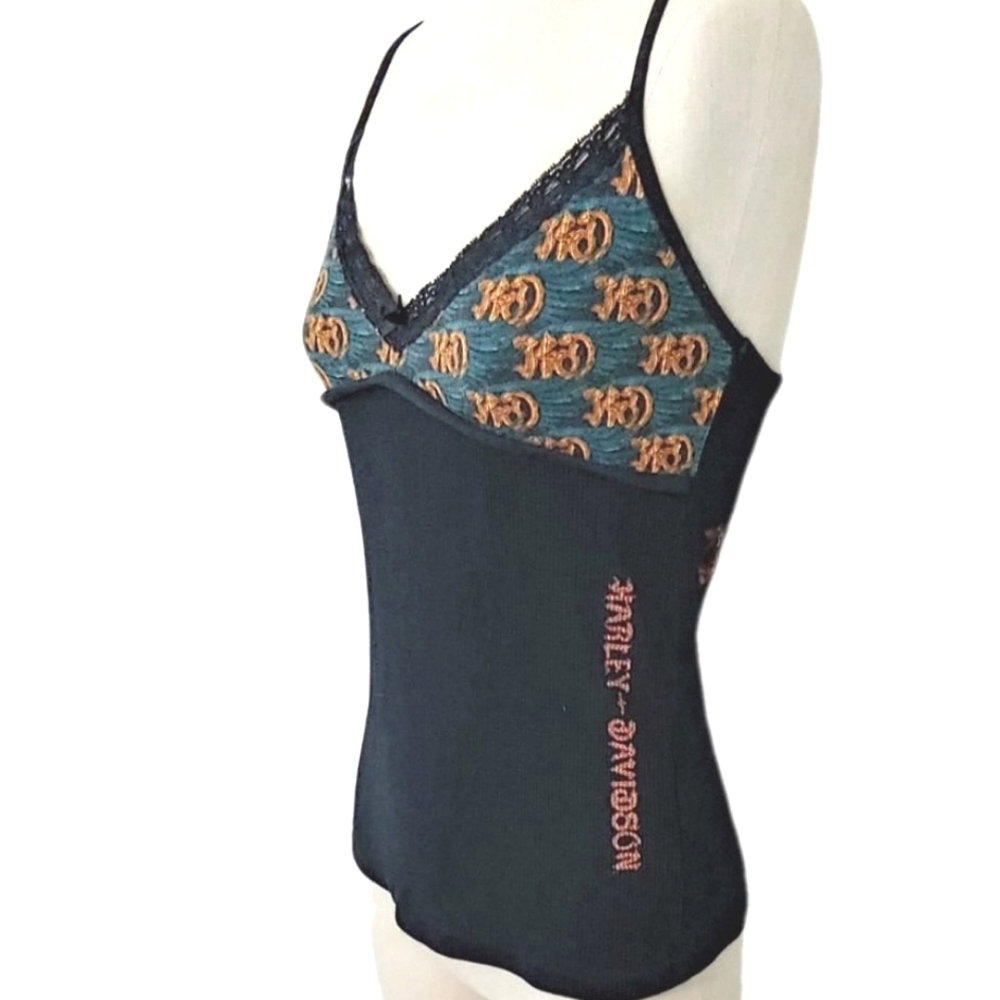 Harley Davidson 🖤 razor back tank top